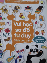 Image of Vui Học Sơ Đồ Tư Duy: Sách Bóc Dán - Rèn Khả Năng Tập Trung