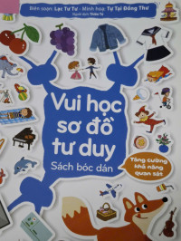 Image of Vui Học Sơ Đồ Tư Duy: Sách Bóc Dán - Tăng Cường Khả Năng Quan Sát